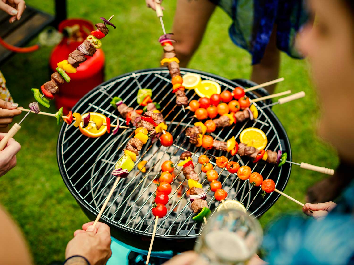 backyard cooking