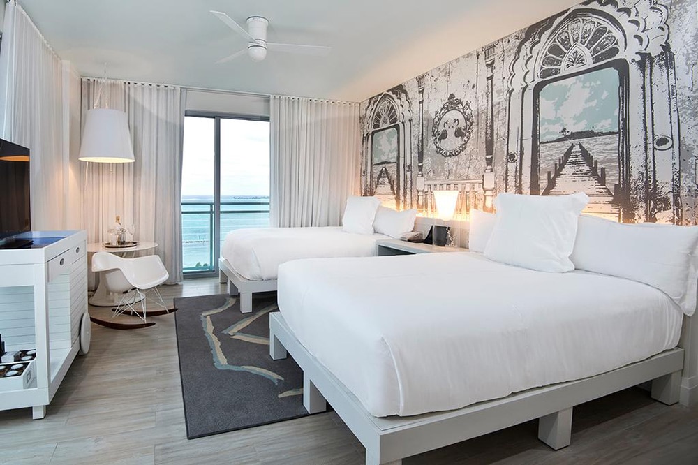 rooms at SLS Baha Mar