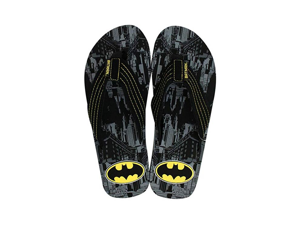 Batman Men's City Print Flip Flops