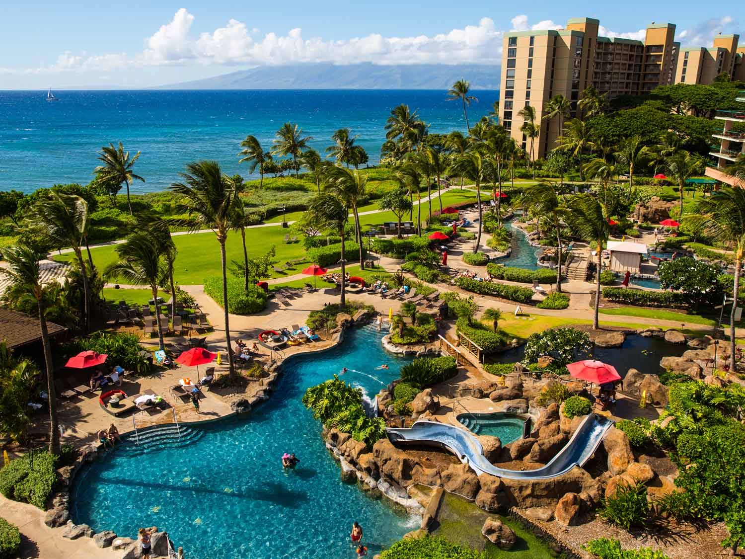 Honua Kai Resort & Spa aerial view