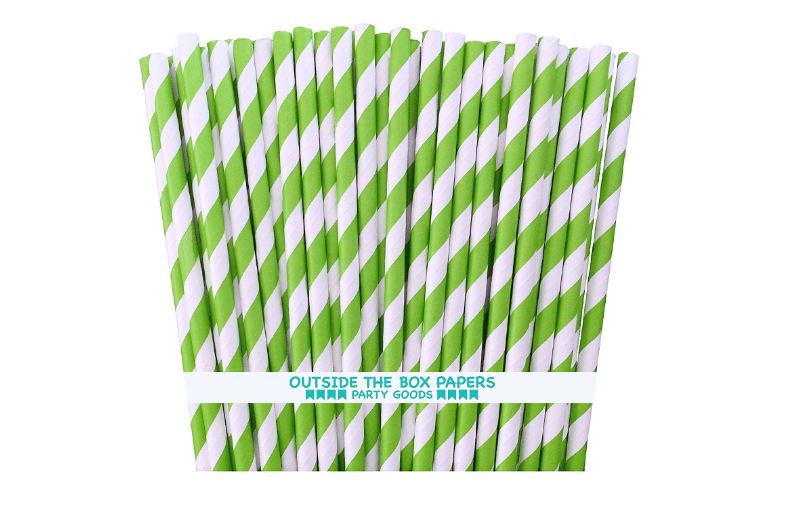 Stripe Paper Straws