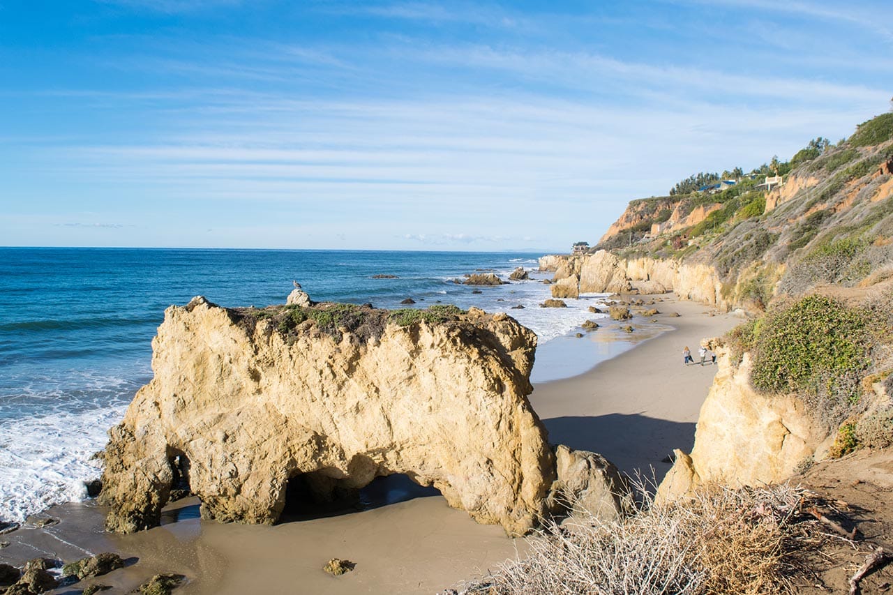 Best Beaches in California: El Matador State Beach in Malibu