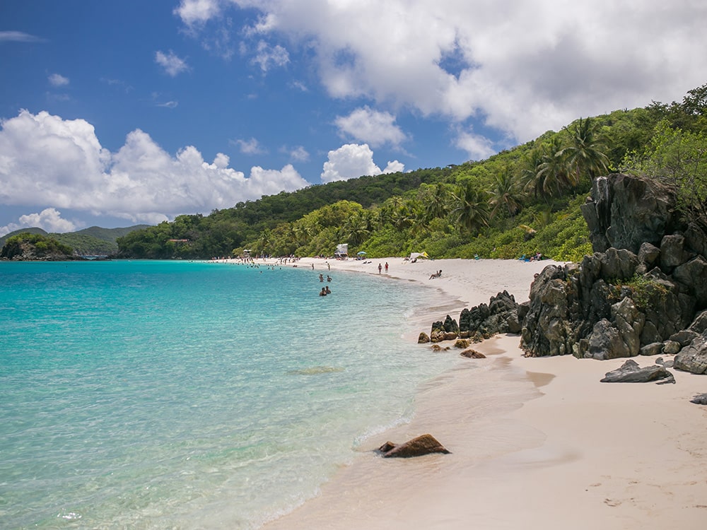 Best Beaches in the Caribbean: Trunk Bay Beach, St. John