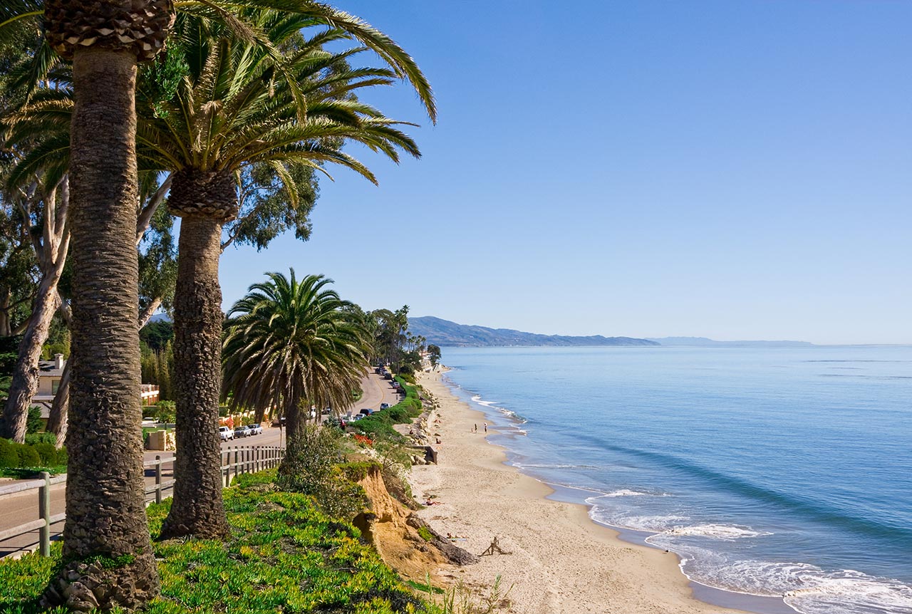Best honeymoon destinations of 2018: Santa Barbara, California