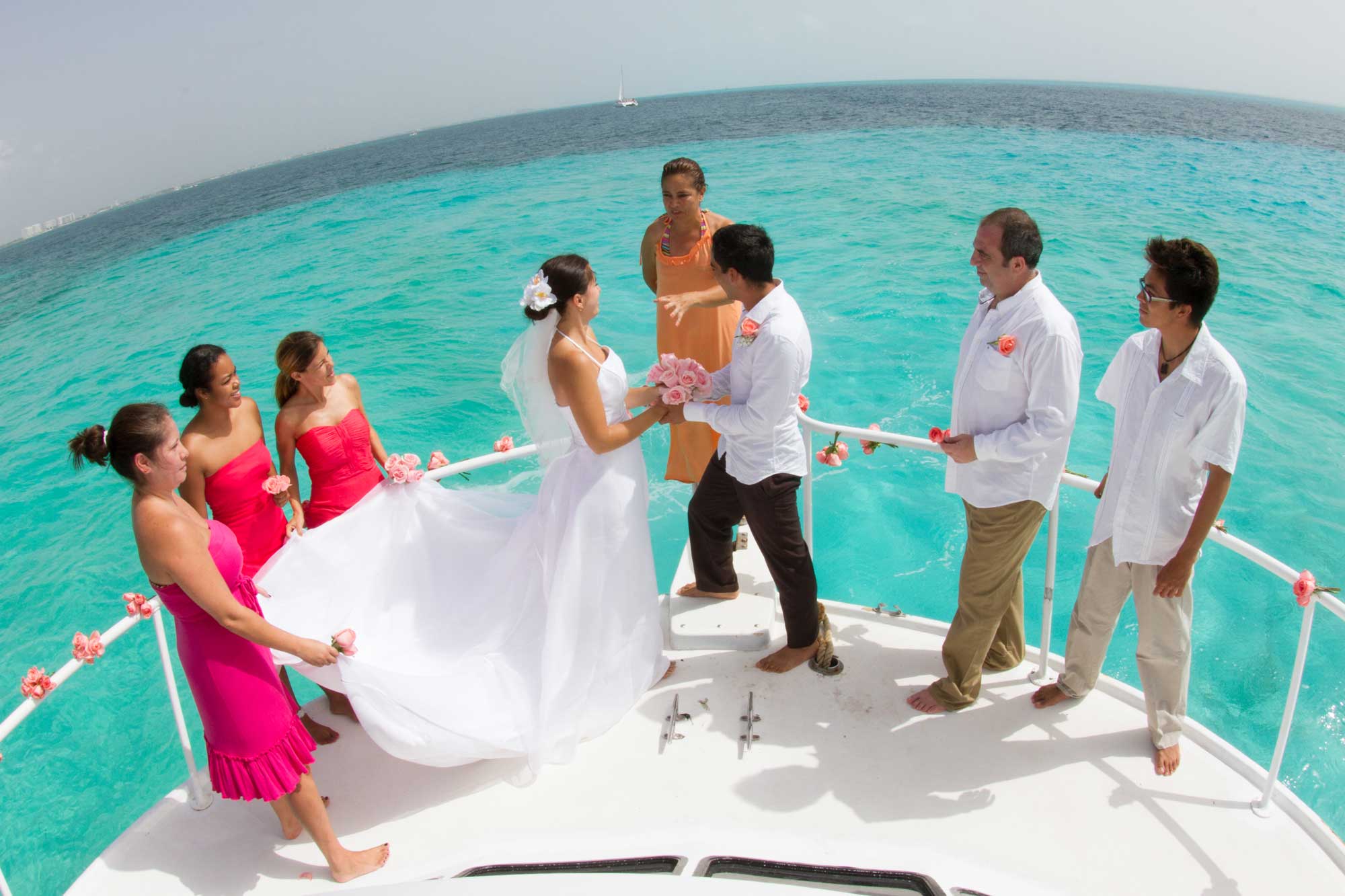 Top Mexico Wedding Venues | How to Marry in Mexico | Cancun Queen, Nichupte Lagoon
