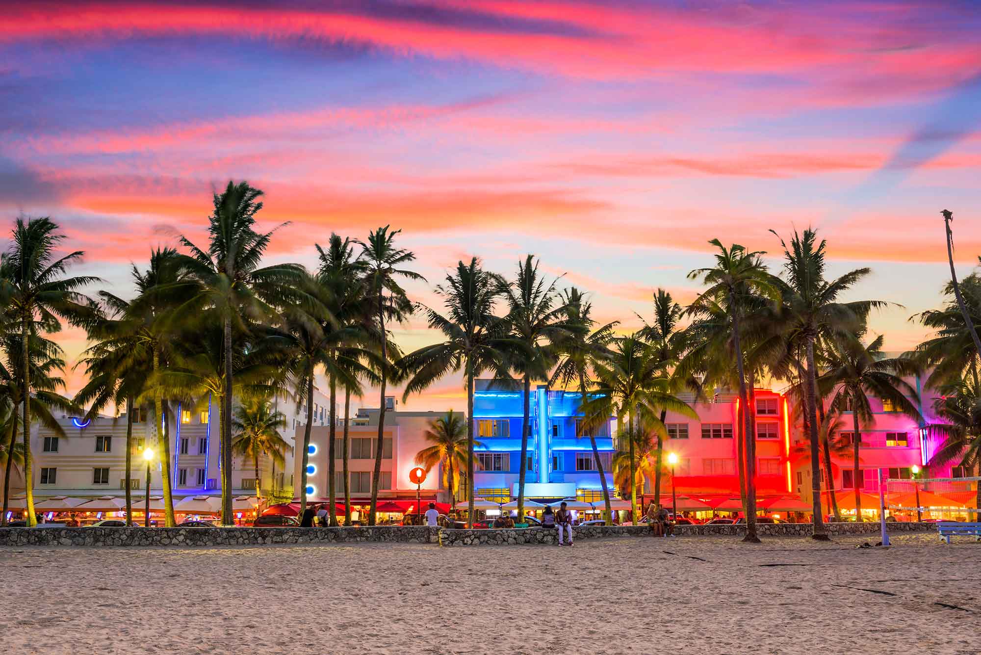Best places to travel in April: Miami Beach, Florida