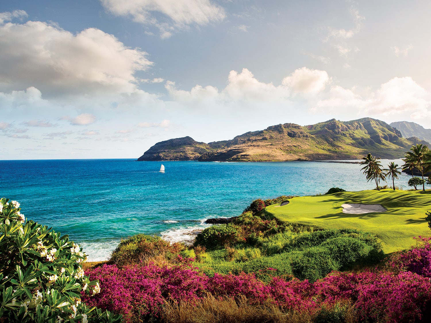 Jack Nicklaus signature golf course at Kauai Marriott Resort