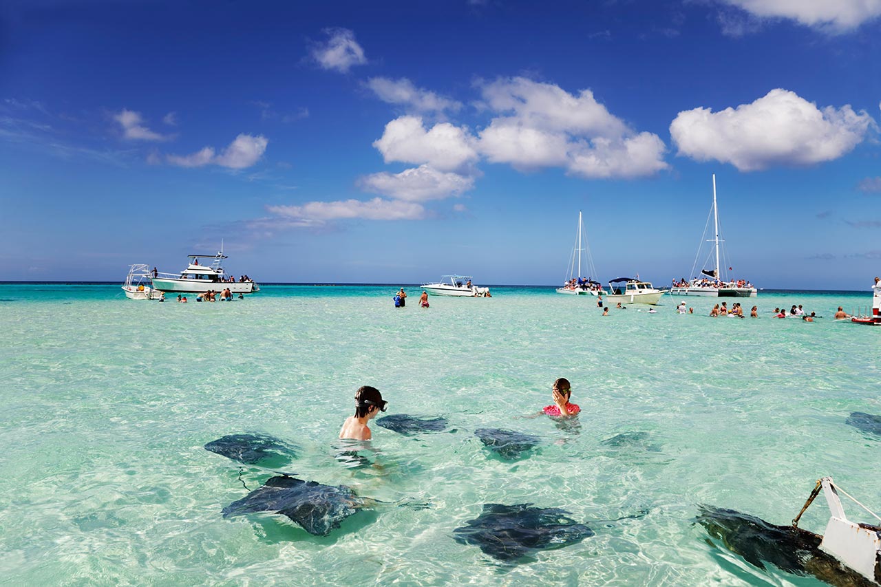 Best Snorkeling in the Caribbean: Stingray City in Grand Cayman