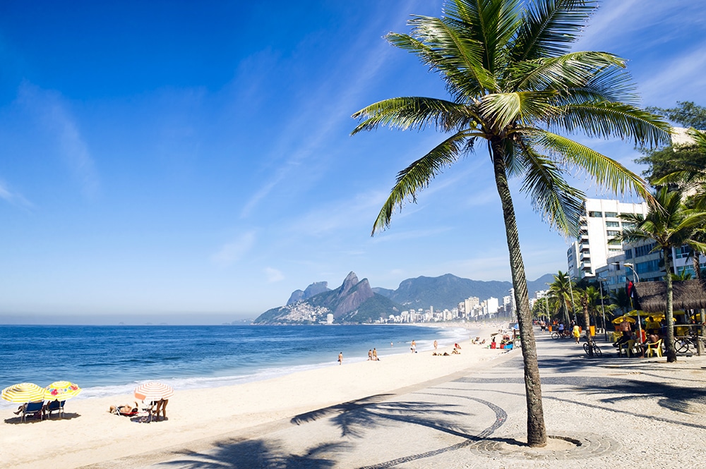 Brazil Beaches, Rio de Janeiro beach for Summer Olympics 2016: Ipanema and Leblon