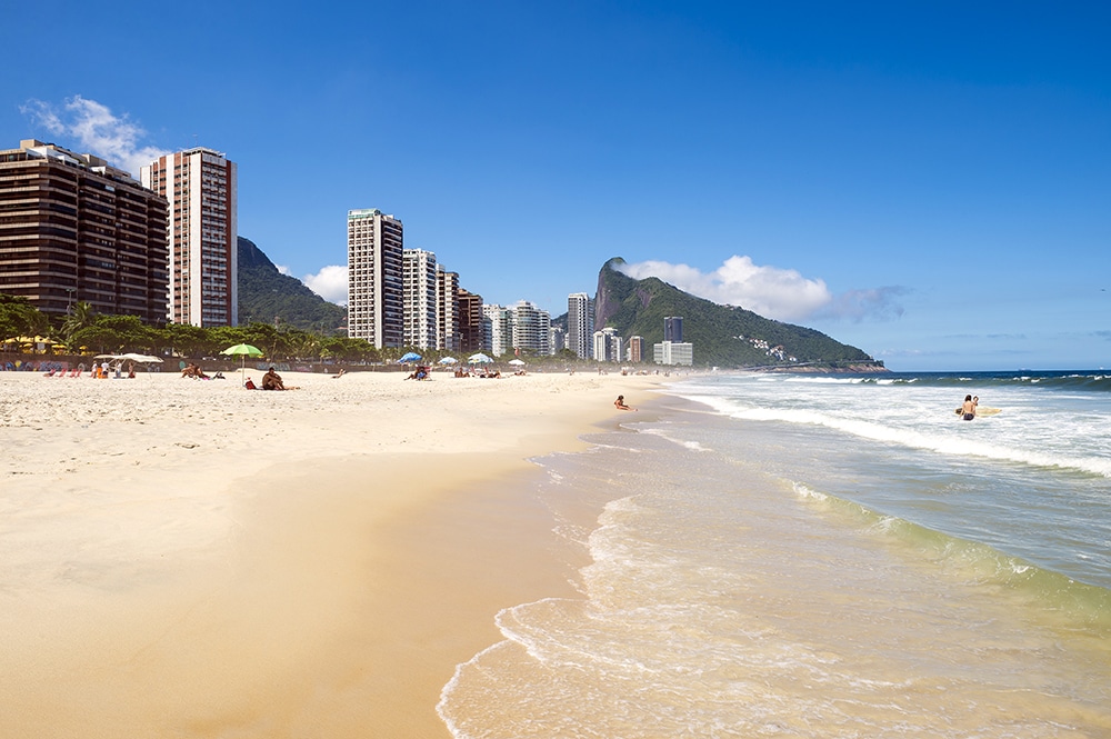 Brazil Beaches, Rio de Janeiro beach for Summer Olympics 2016: São Conrado
