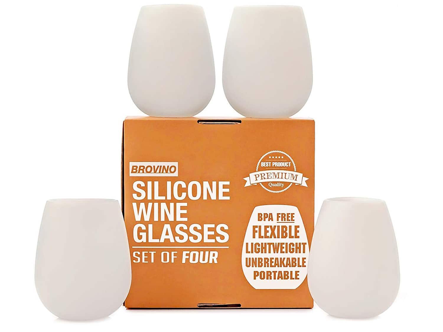 Silicone Wine Glasses