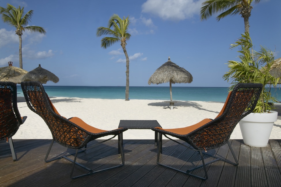 Aruba Bucuti & Tara Beach Resorts restaurant terrace