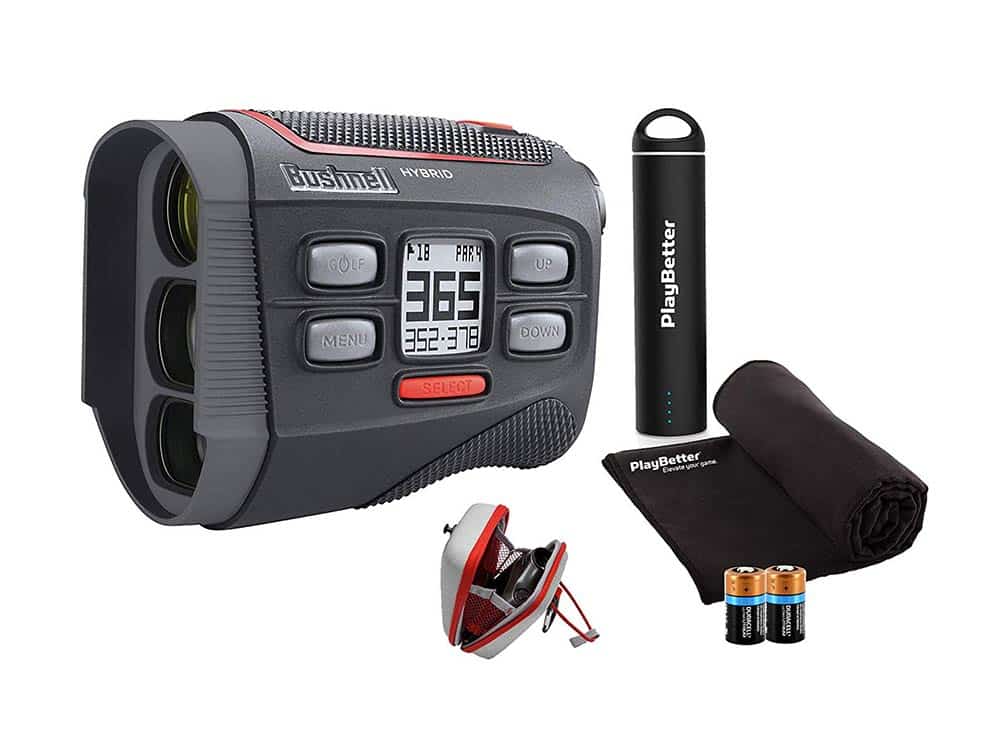 Bushnell Hybrid Golf Laser/GPS Rangefinder Bundle