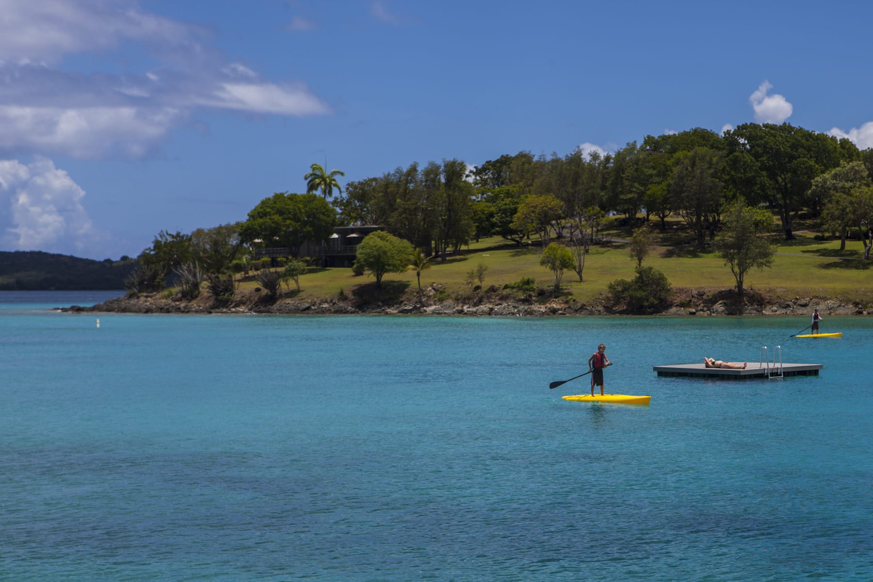 15 Reasons to Vacation at Caneel Bay in the USVI | US Virgin Islands Resort | Paddleboard