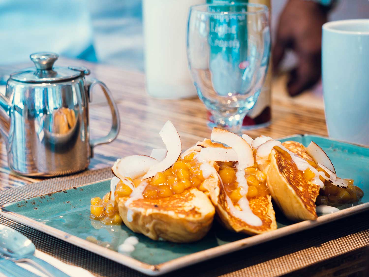 Caribe Hilton’s Piña Colada French Toast