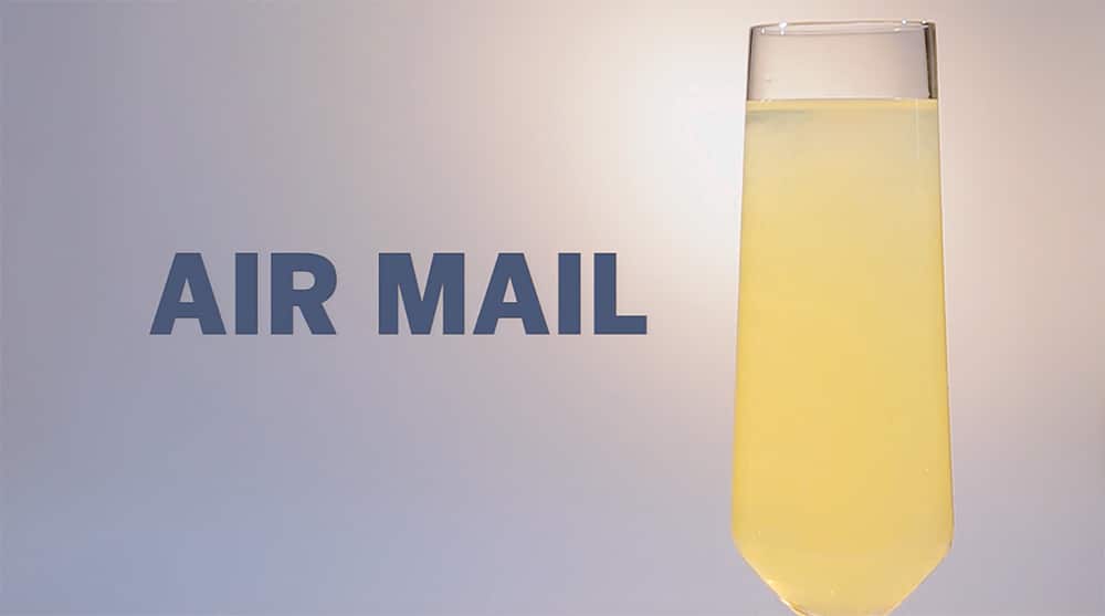 Champagne cocktails for New Year's Eve | Drink Recipes: Air Mail