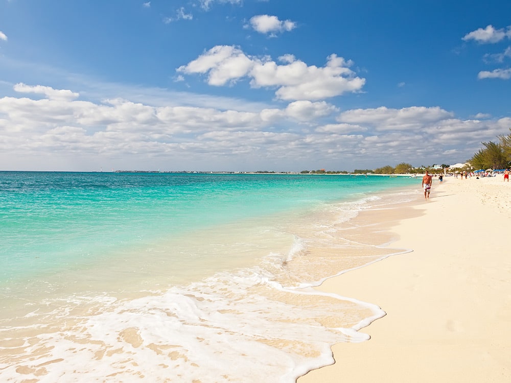 Seven Mile Beach on Grand Cayman