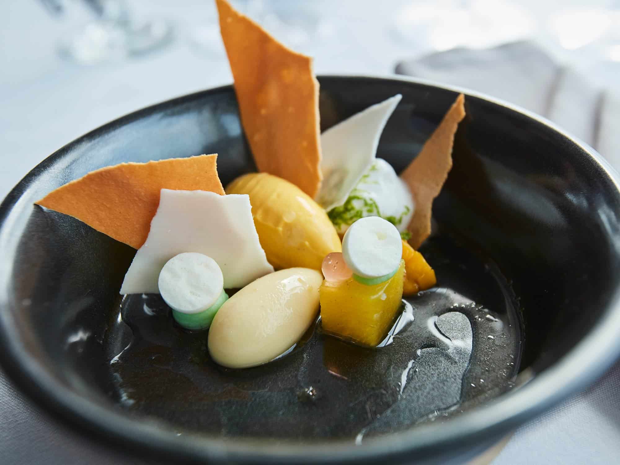 Chef Jermain de Rozario’s mango ice cream