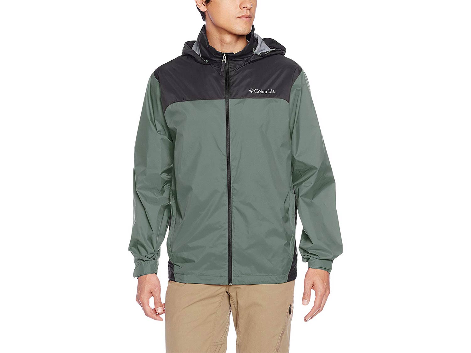 Glennaker Lake Front-Zip Rain Jacket