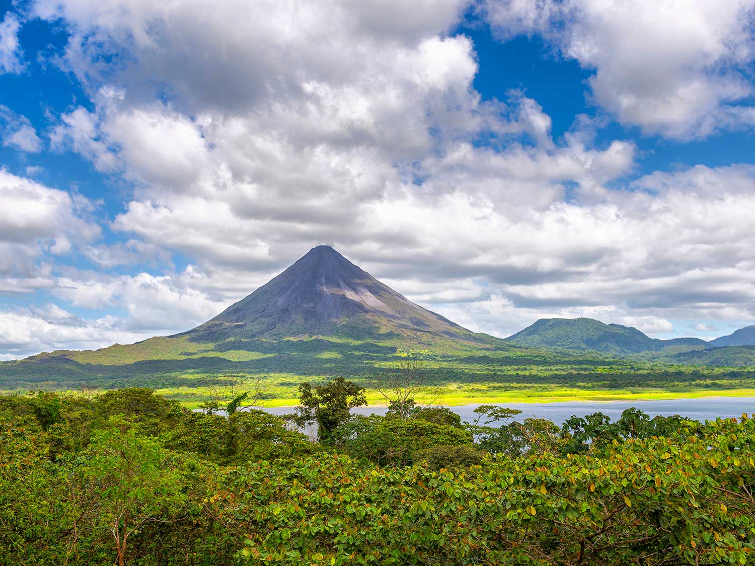 The Arenal Volcano National Park offers visitors numerous adventure opportunities
