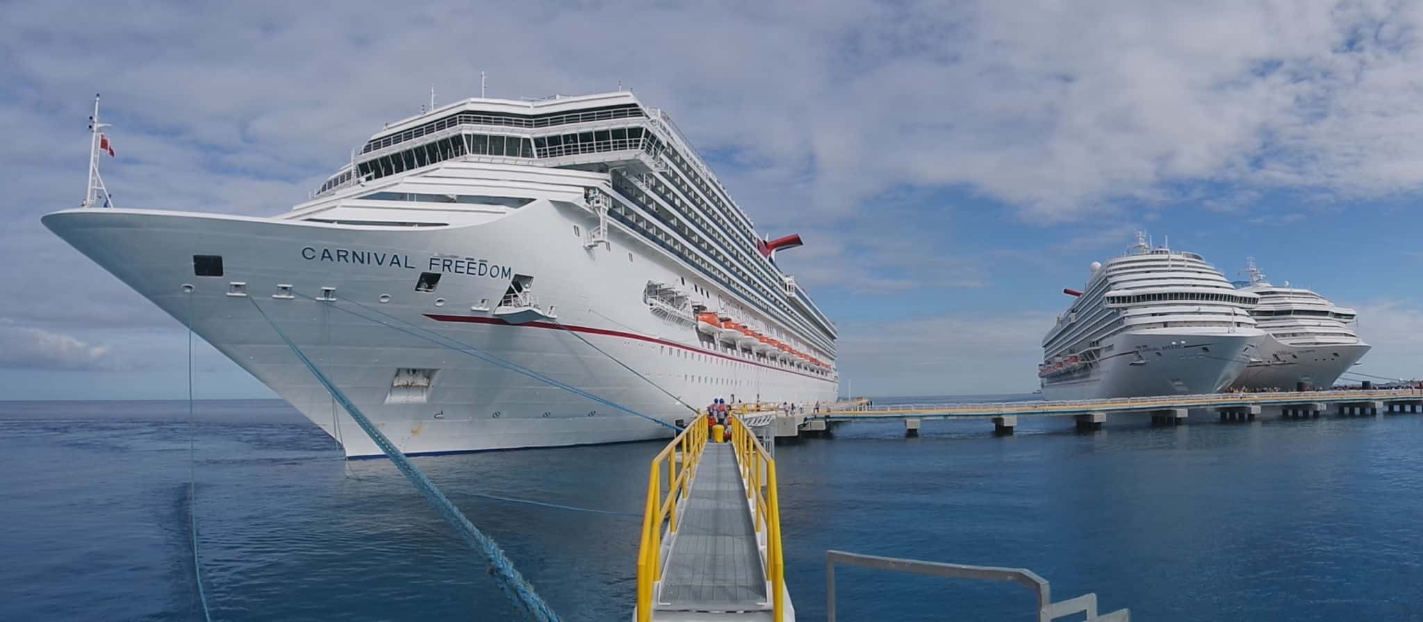 Carnival Cruises Adds New Berth to Cozumel Pier