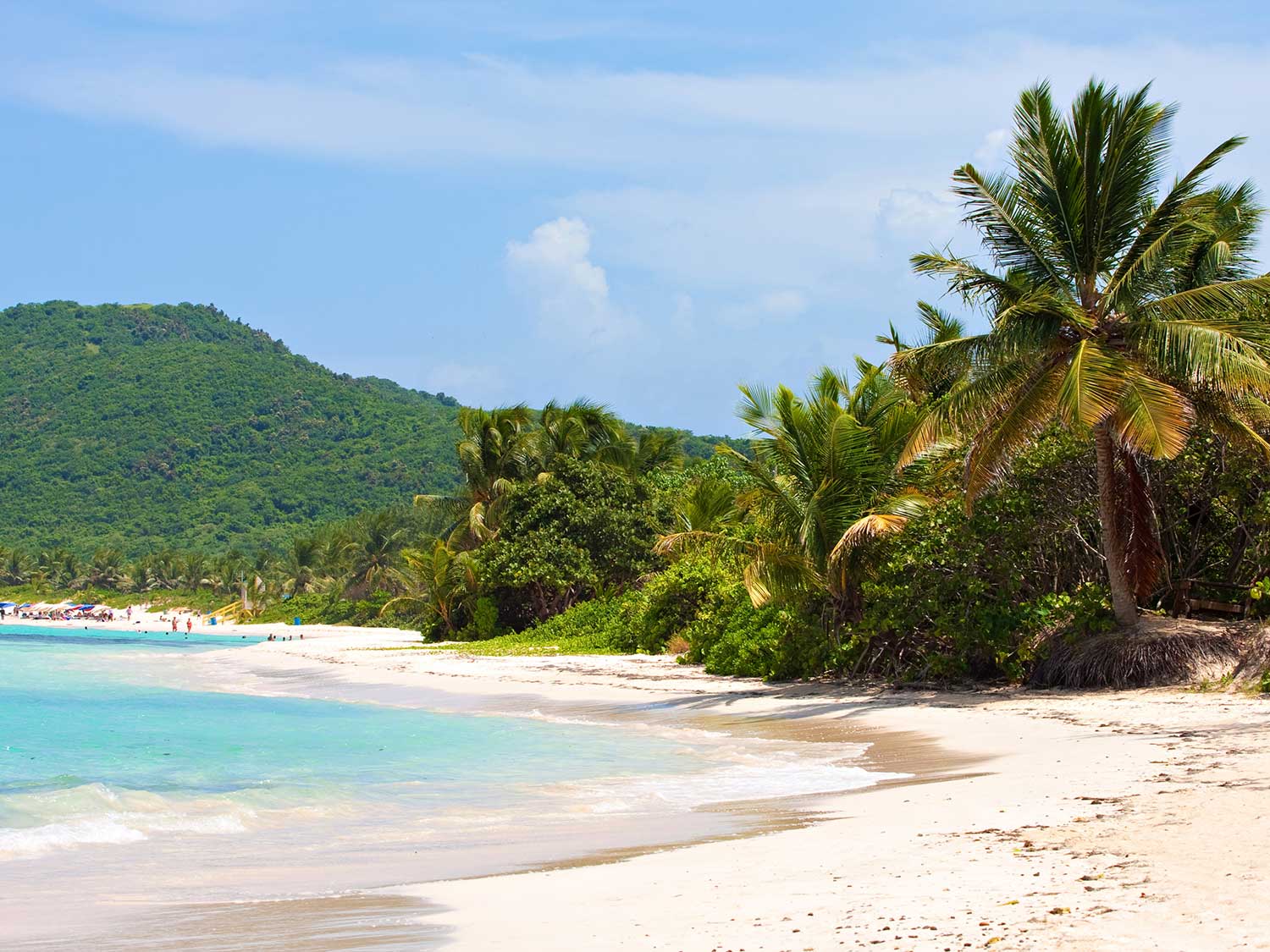 Culebra beach in Puerto Rico