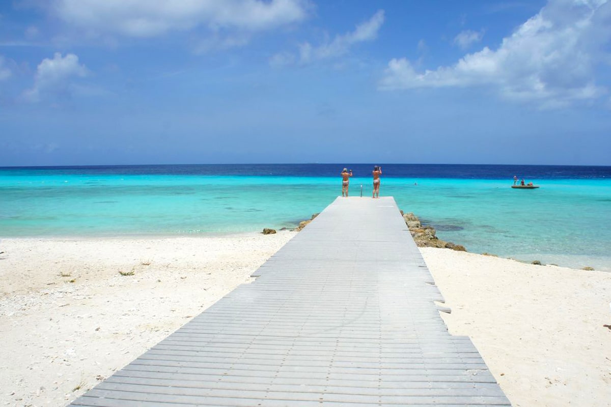 1.5 What To Do in Curacao: Porto Mari Beach Pier, Curacao | Curacao Travel