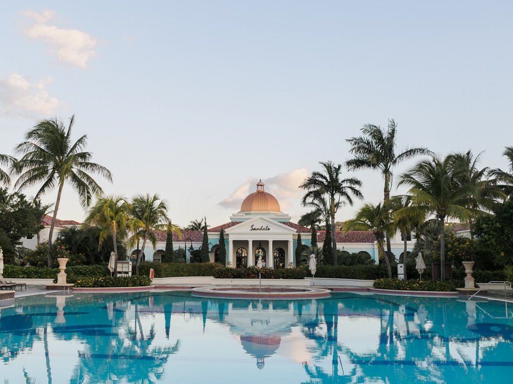 Sandals South Coast pool