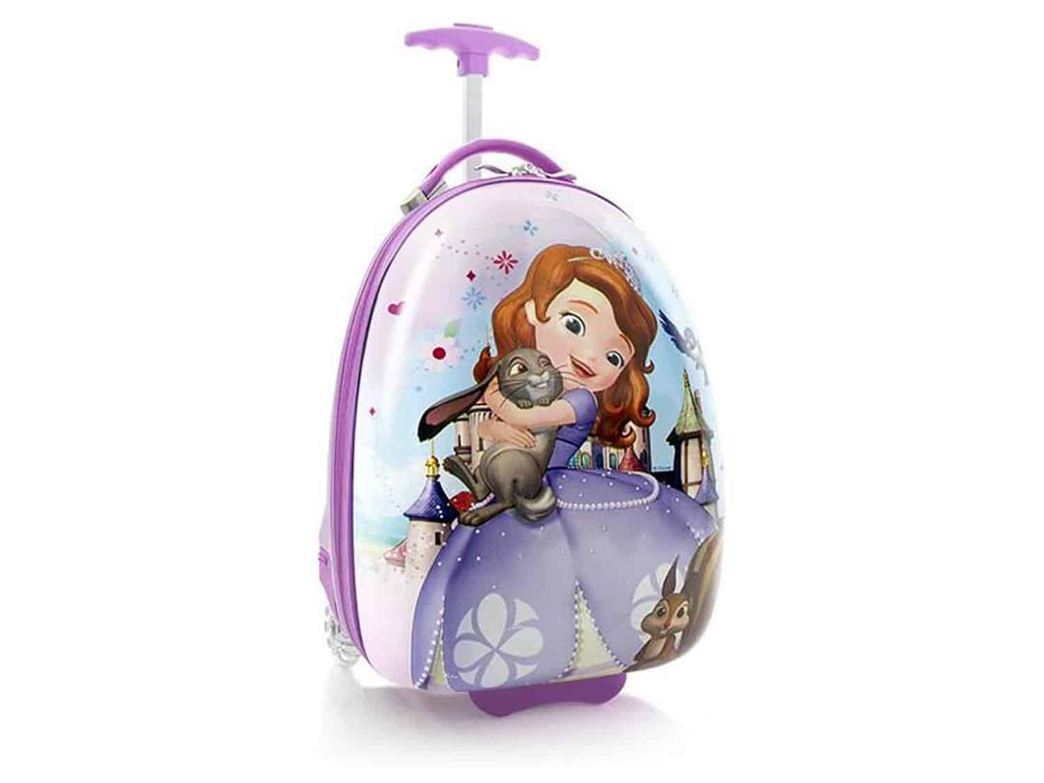 Disney Princess Sofia 18 Inch Egg Shaped Luggage for Kids