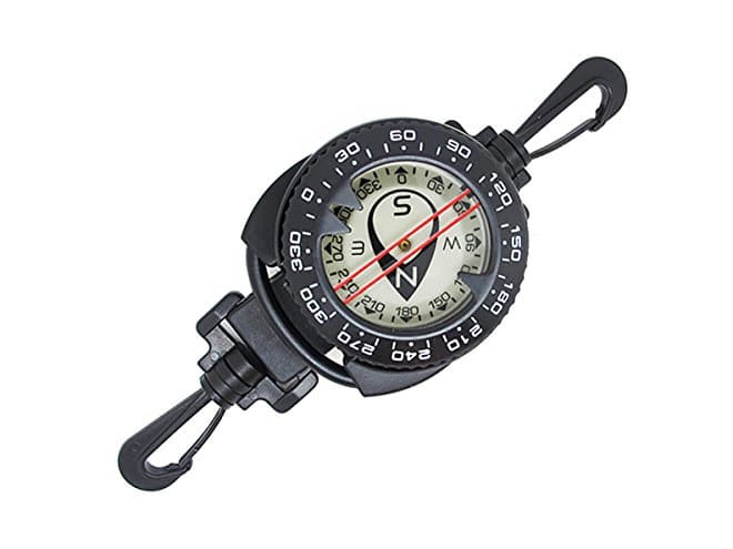 Scuba Choice Diving Dive Compass with Retractor