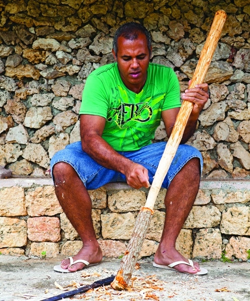 Carving a Baseball Bat