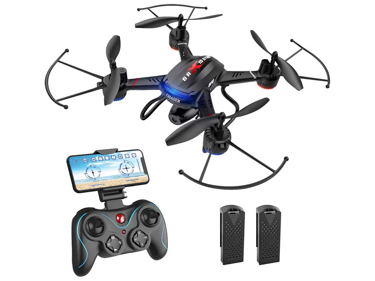 F181W 1080P WiFi FPV Drone with Wide-Angle HD Camera Live Video