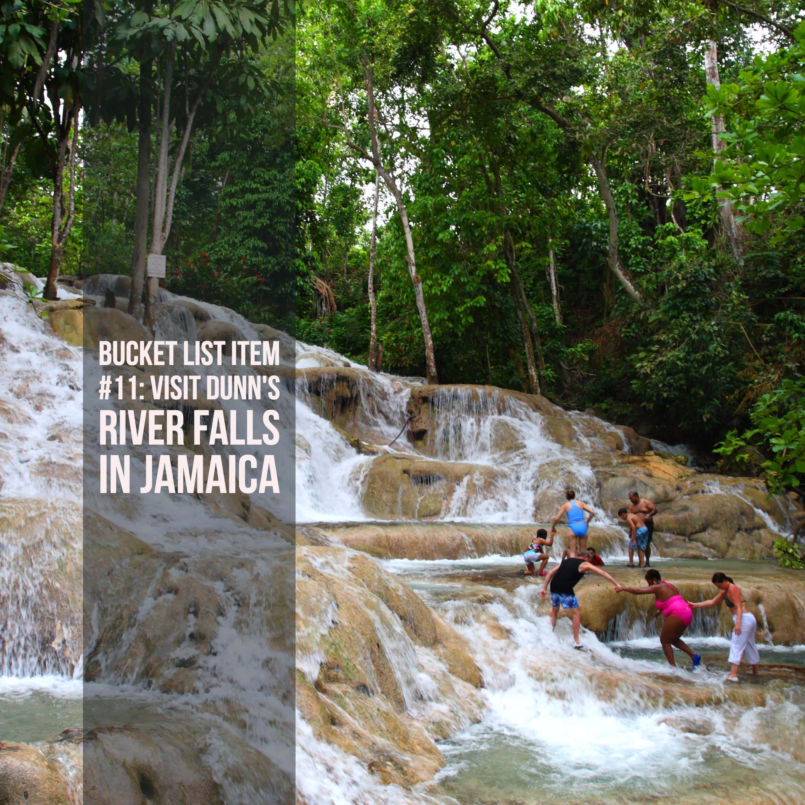 Bucket List Ideas: Dunn's River Falls, Jamaica