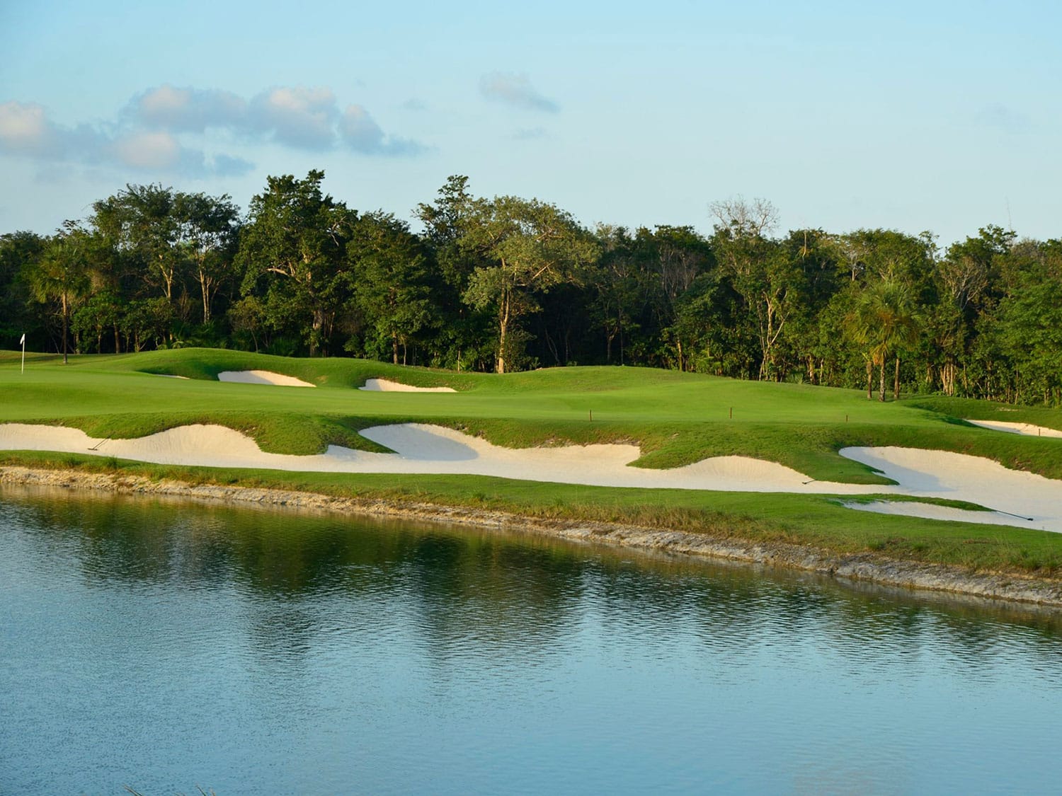 The golf course at the Haven Riviera Cancun Resort and Spa