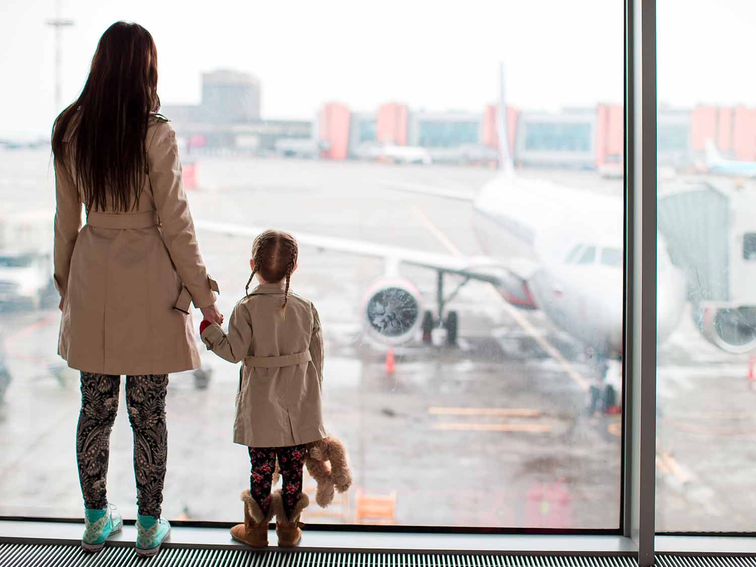 Flying with kids