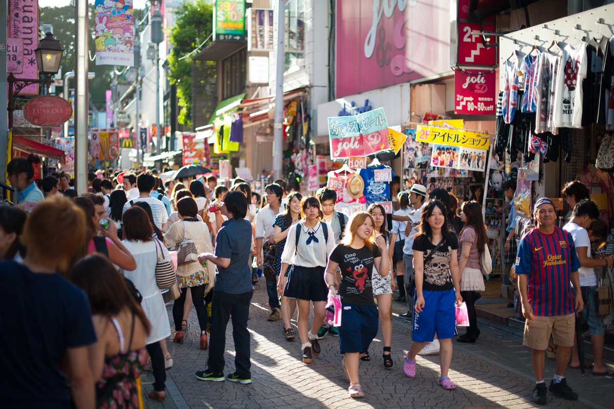 The Fast and the Furious Tokyo Drift in Harujuku, Japan