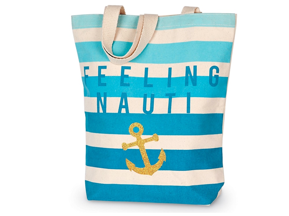 Feeling Nauti Beach Bag