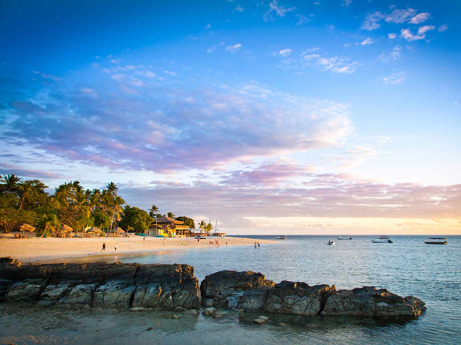 Fiji sunset