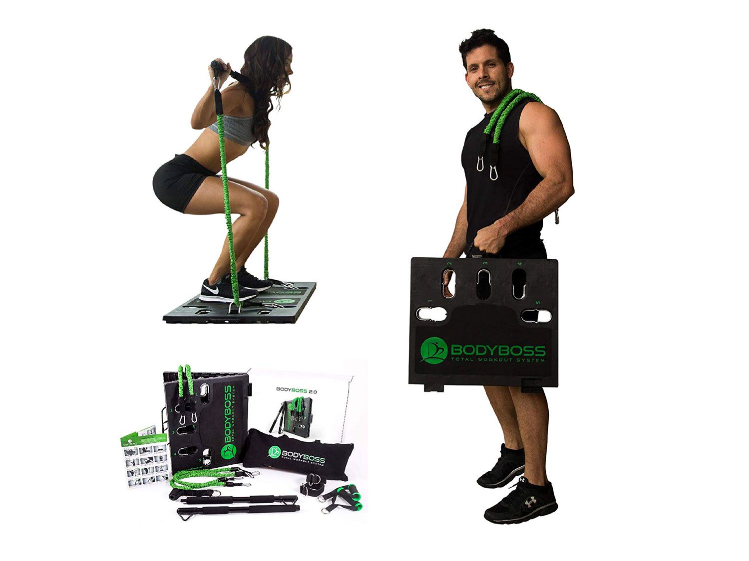 BodyBoss 2.0 - Full Portable Home Gym Workout Package