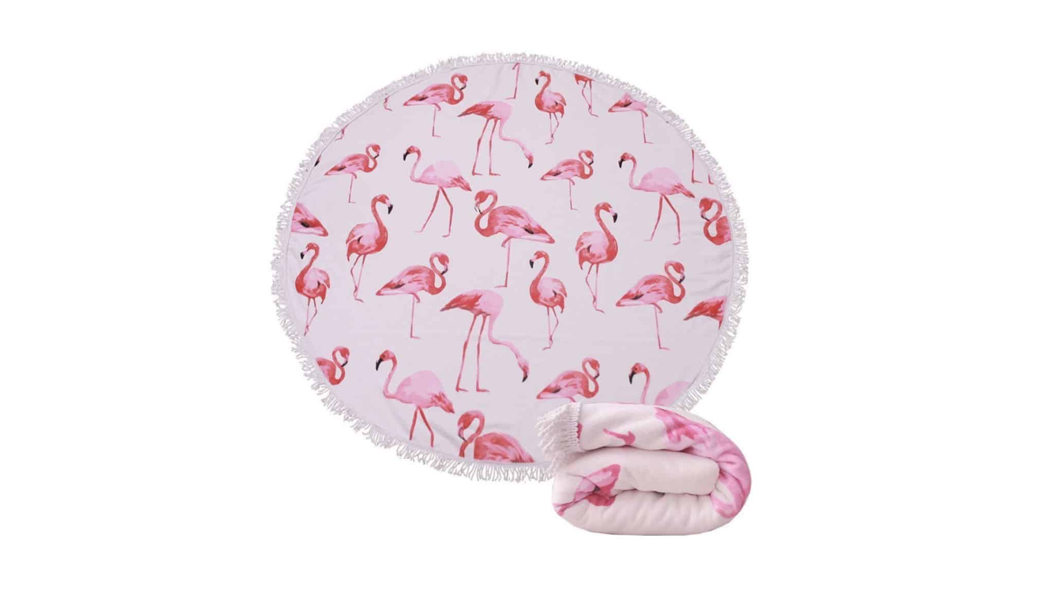 Flamingo towel