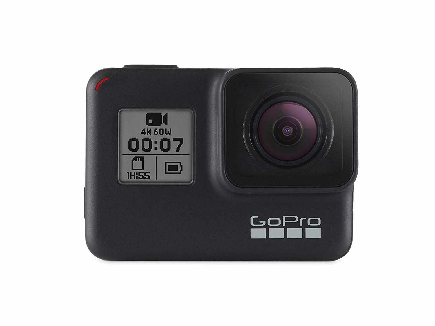 GoPro HERO7 Black - E-Commerce Packaging - Waterproof Digital Action Camera with Touch Screen 4K HD Video 12MP Photos Live Streaming Stabilization