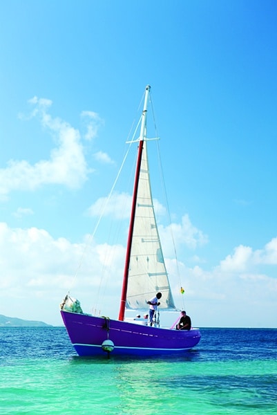 Sailing in the Grenadines