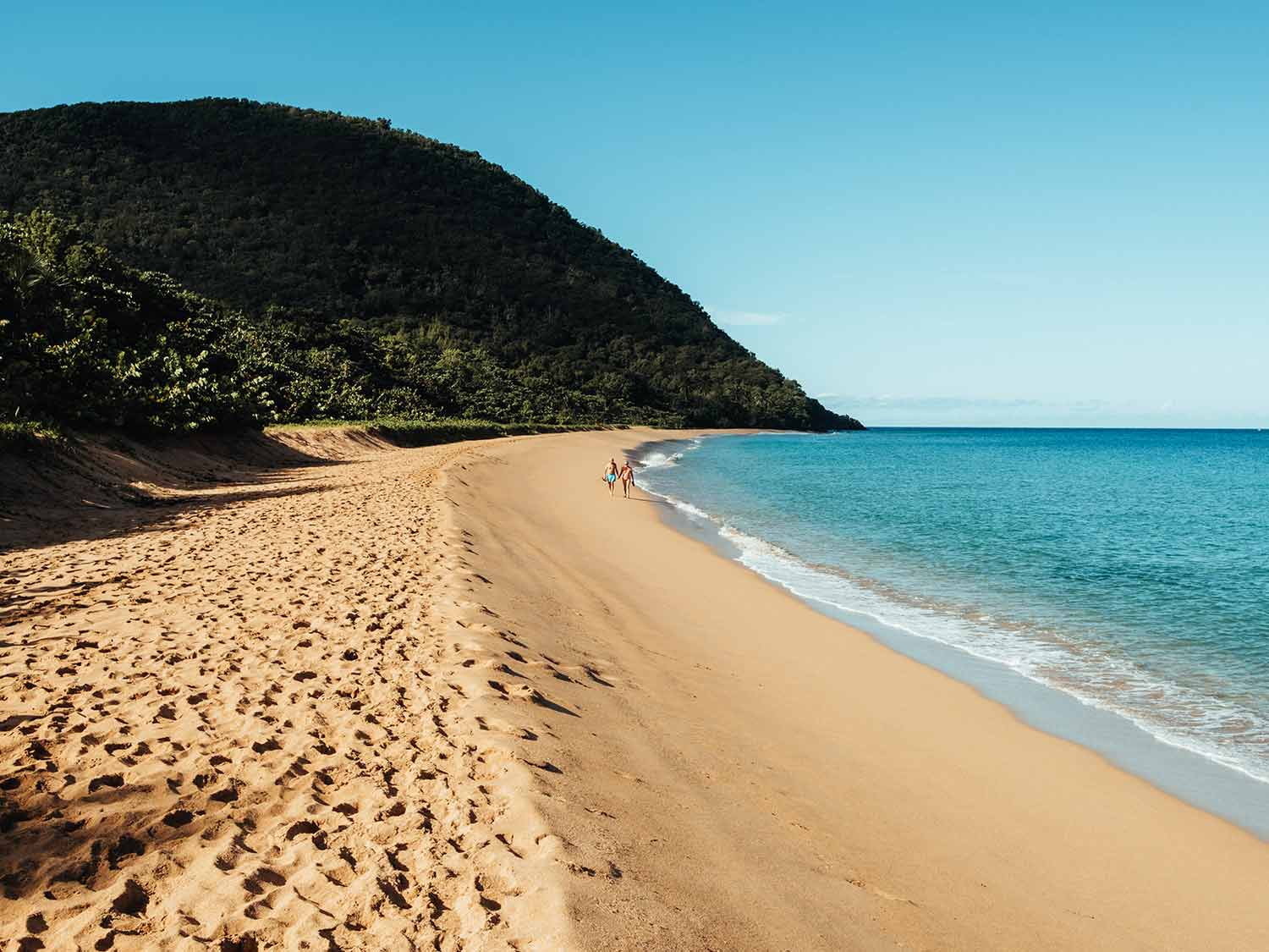 Guadeloupe Islands beach