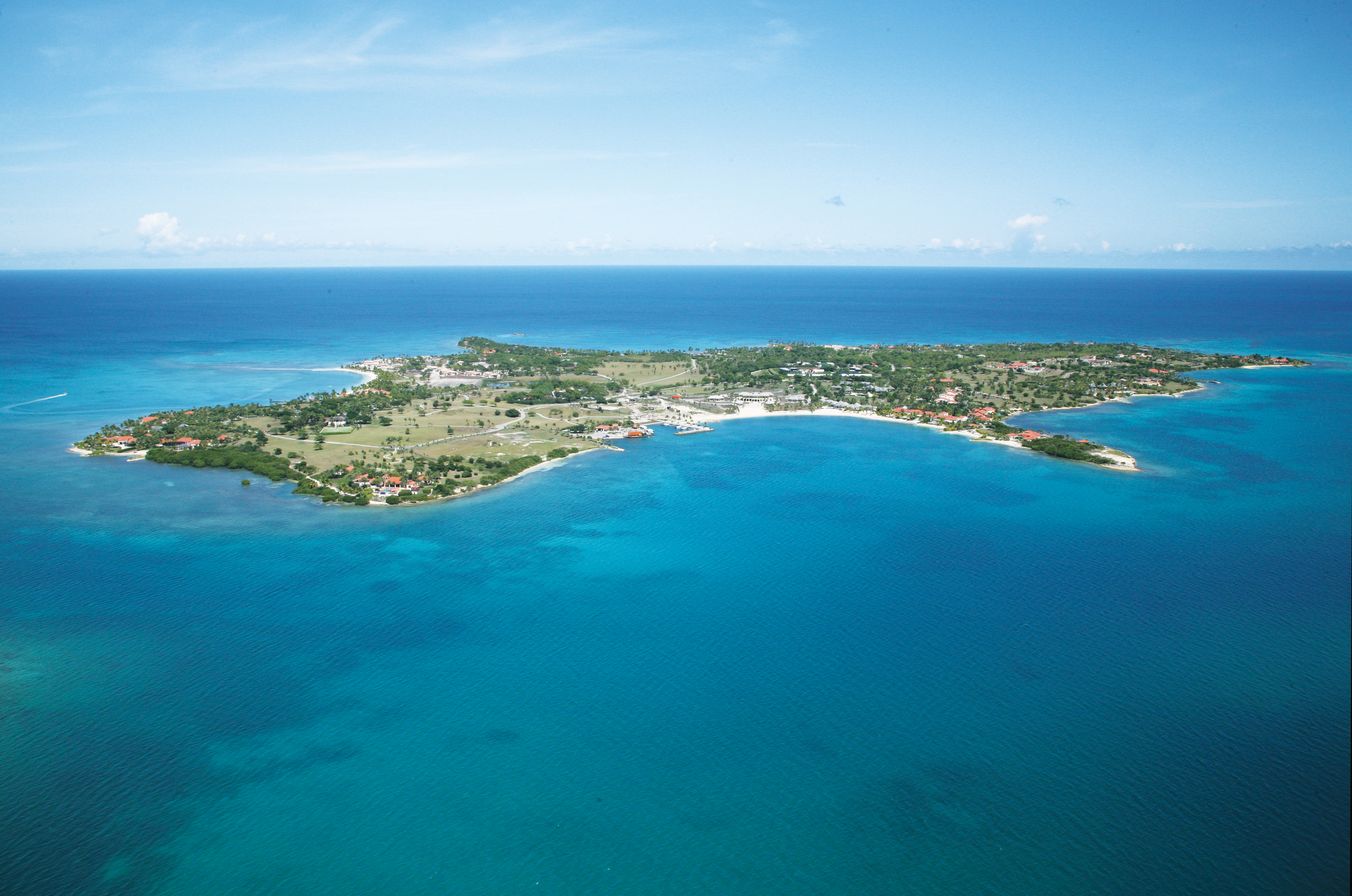 Jumby Bay Resort Antigua Aerial