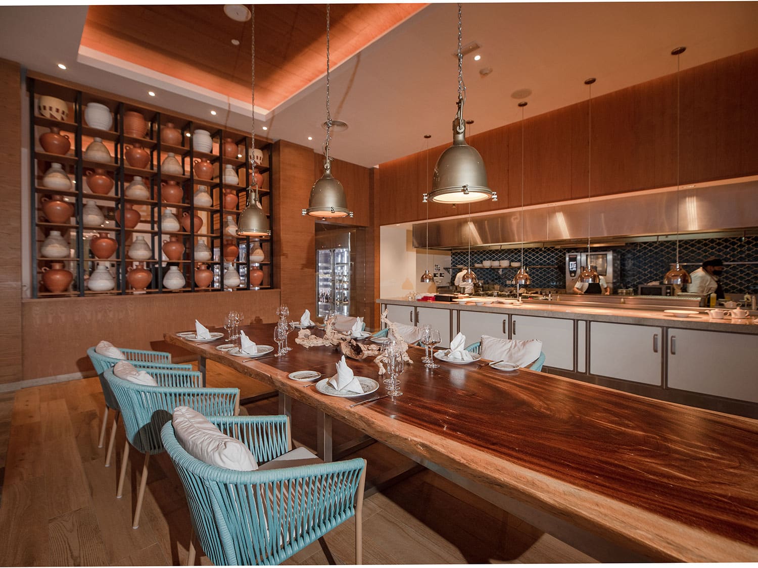 Haven Riviera Cancun Resort dining table