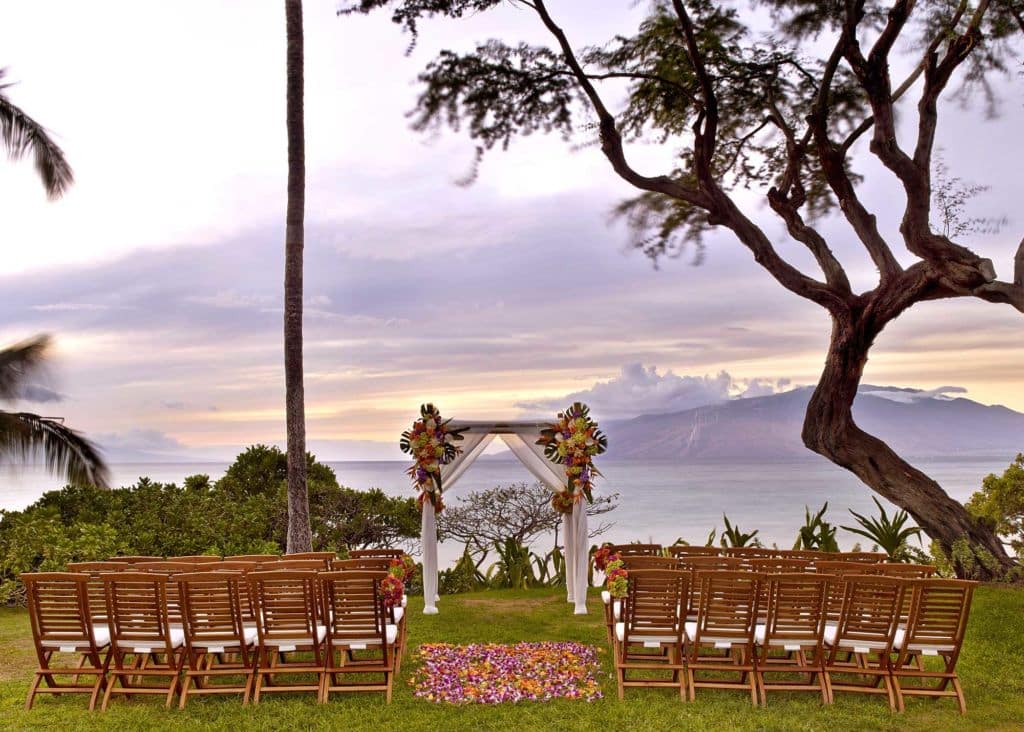 Hawaii island wedding venue: Andaz Maui at Wailea