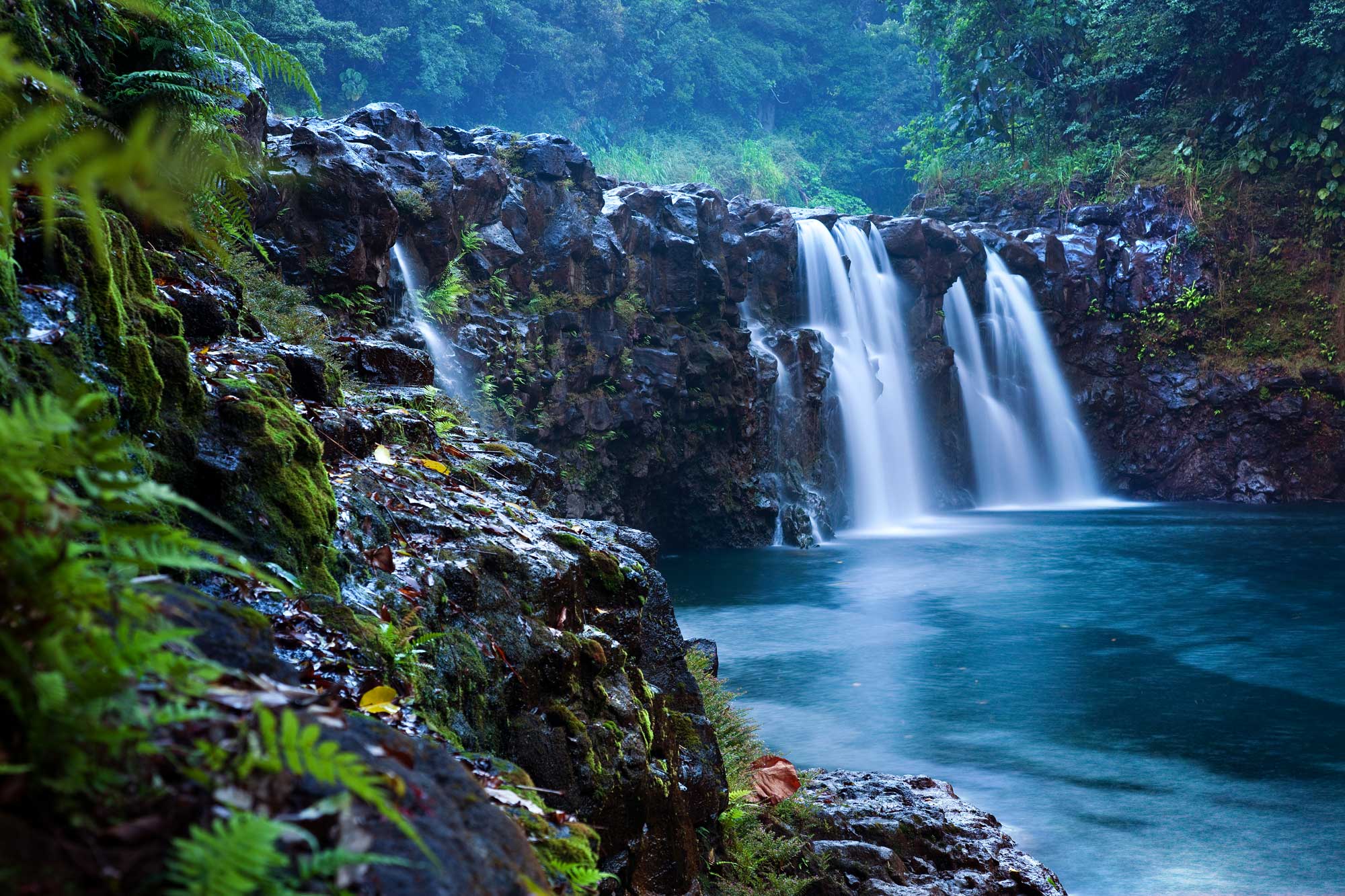 Hawaii island wedding venue: The Falls at Reed’s Island