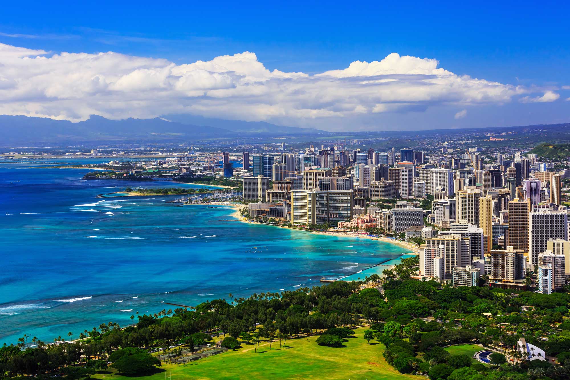 Hawaii island wedding venue: Oahu