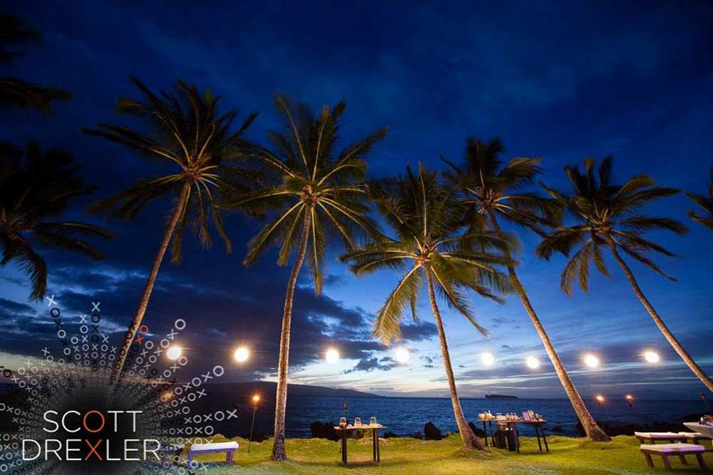 Hawaii island wedding venue: White Orchid Beach House