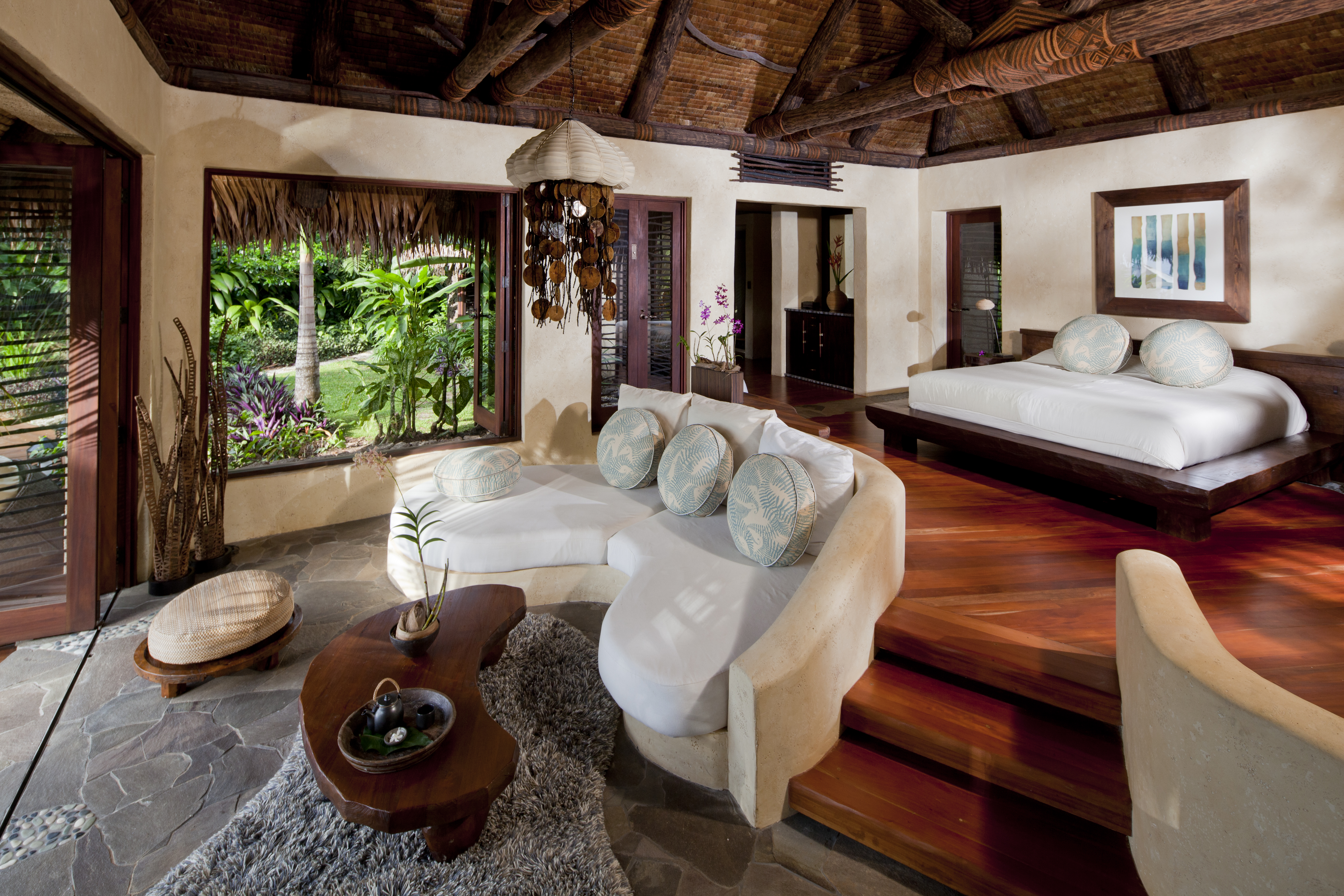 Laucala Island Resort Fiji Plateau Villa Bedroom